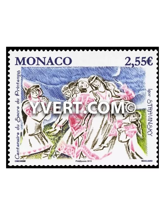 n° 2878 - Timbre Monaco Poste