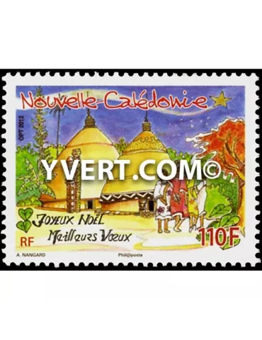 n° 1168 - Timbre Nelle-Calédonie Poste 2
