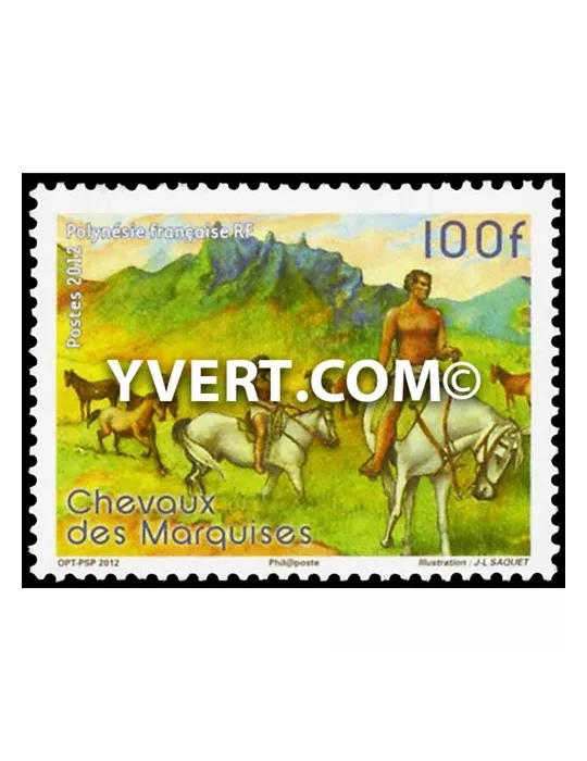 n° 1008 - Timbre Polynésie Poste