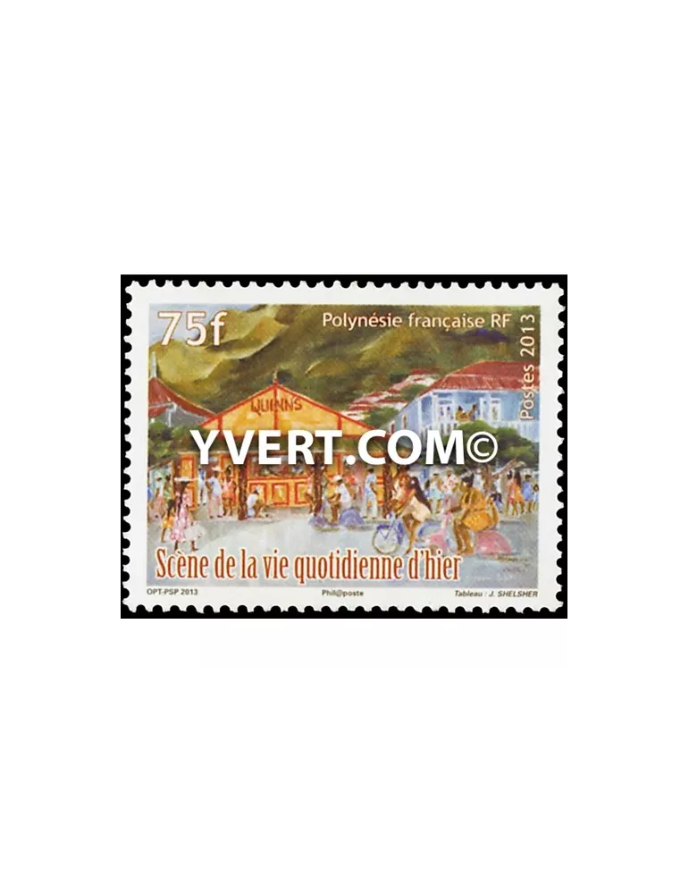 n° 1013 - Timbre Polynésie Poste