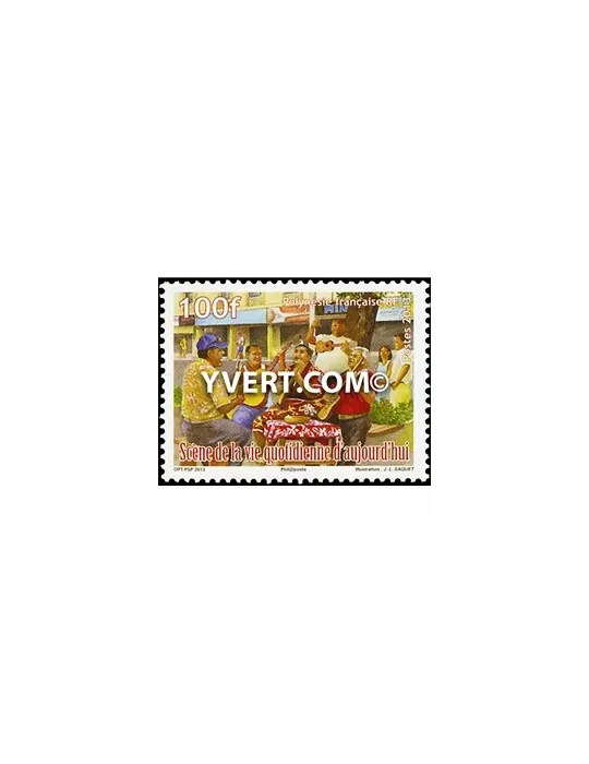 n° 1014 - Timbre Polynésie Poste