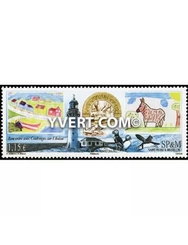 n° 1051 - Timbre Saint-Pierre et Miquelon Poste 2