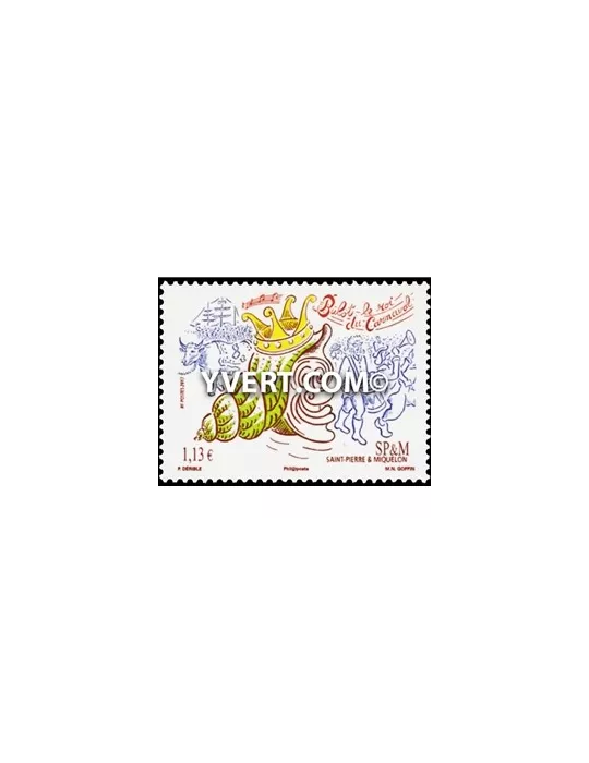 n° 1060 - Timbre Saint-Pierre et Miquelon Poste