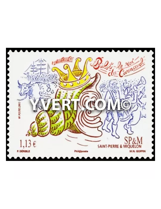 n° 1060 - Timbre Saint-Pierre et Miquelon Poste