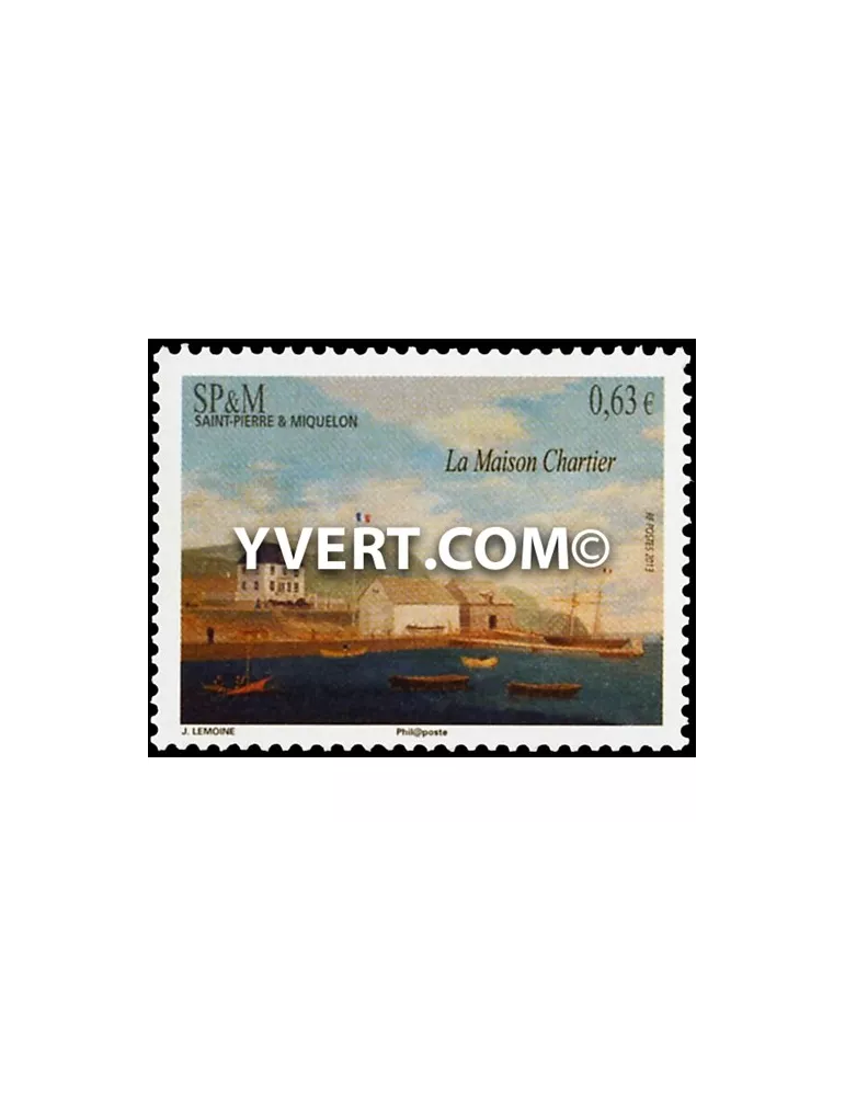n° 1061 - Timbre Saint-Pierre et Miquelon Poste