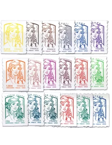 n° 847/864 - Timbre France Autoadhésifs 2
