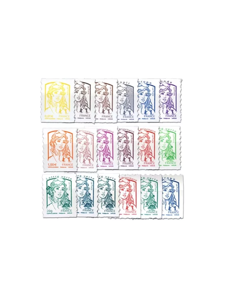 n° 847/864 - Timbre France Autoadhésifs