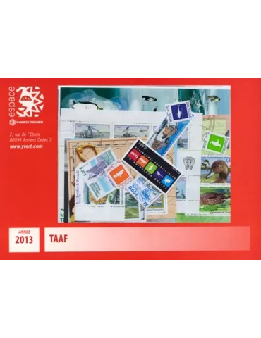 n° 641/F685 - Timbre TAAF Année complète (2013)