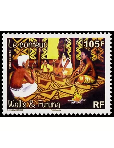 n° 788/789 - Timbre Wallis et Futuna Poste 2