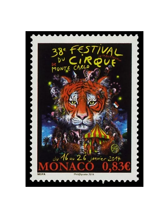 n° 2907 - Timbre Monaco Poste