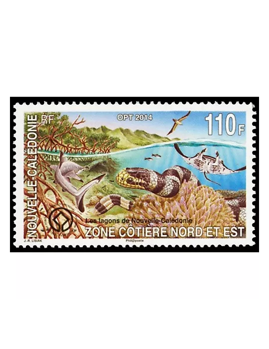 n° 1214 - Timbre Nelle-Calédonie Poste