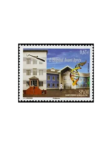 n° 1082 - Timbre Saint-Pierre et Miquelon Poste