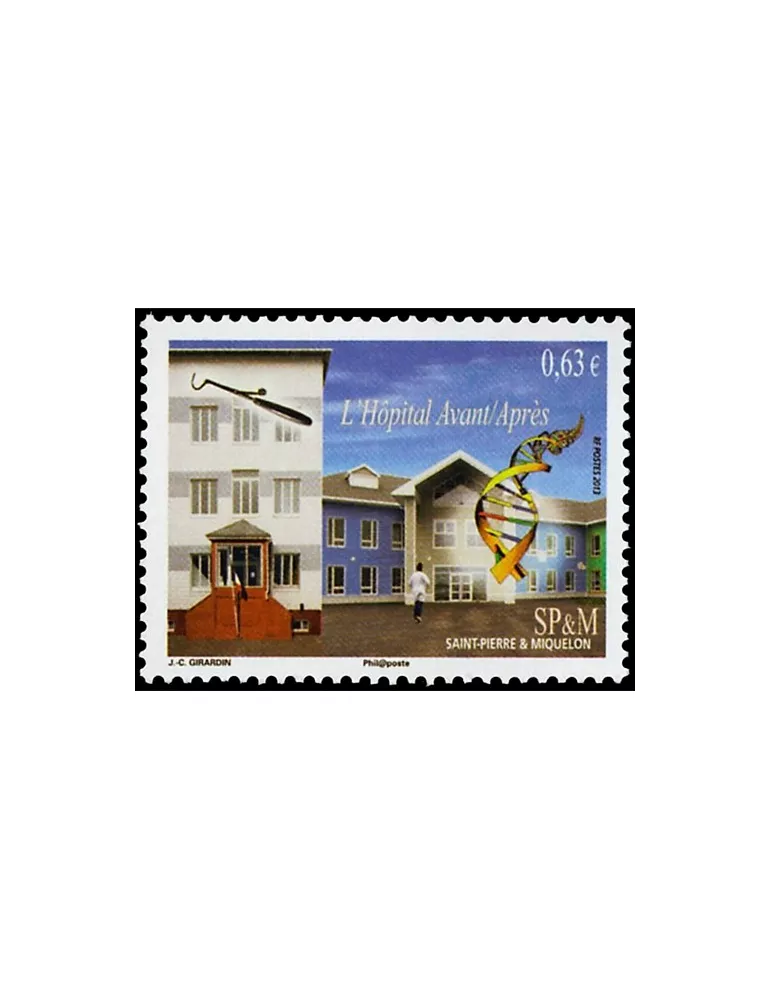 n° 1082 - Timbre Saint-Pierre et Miquelon Poste