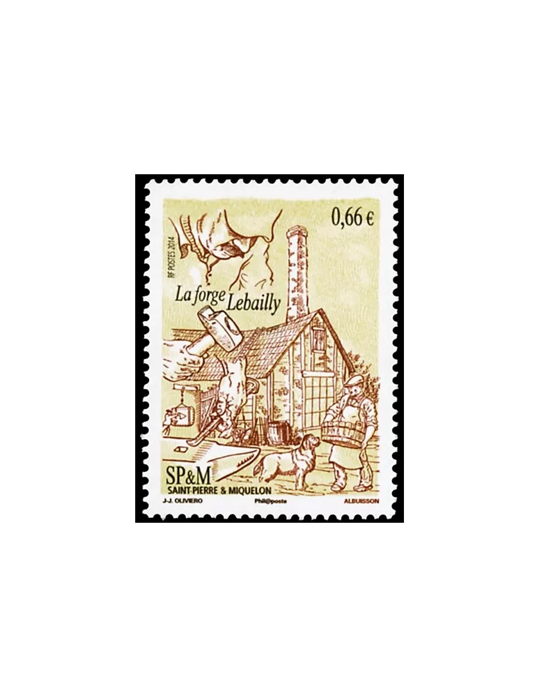 n° 1108 - Timbre Saint-Pierre et Miquelon Poste