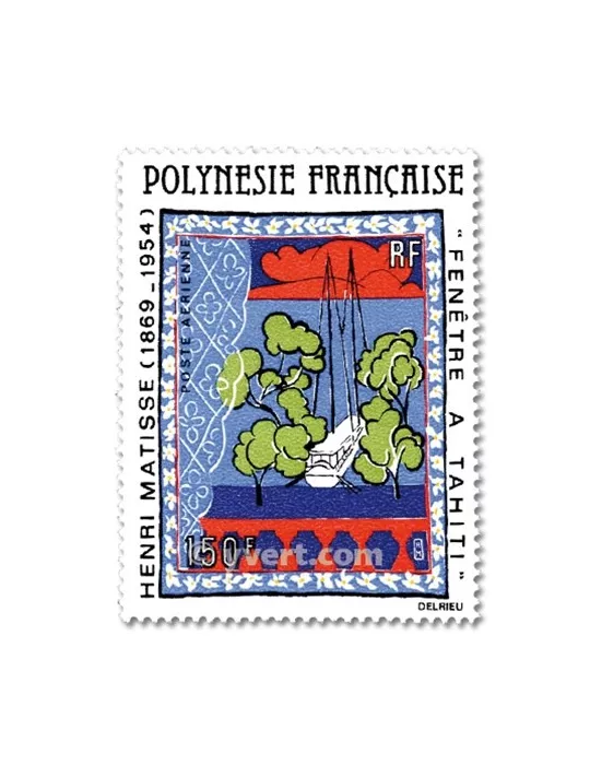 n° 153 - Timbre Polynésie Poste aérienne