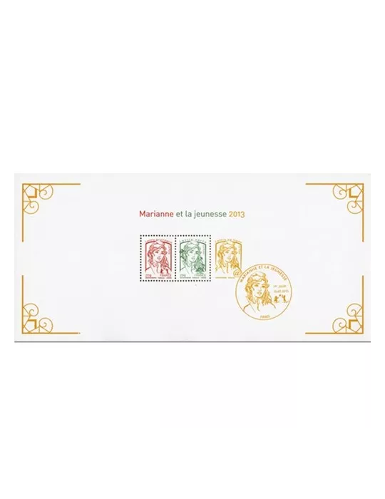 n° 82 - Timbre France Blocs souvenirs