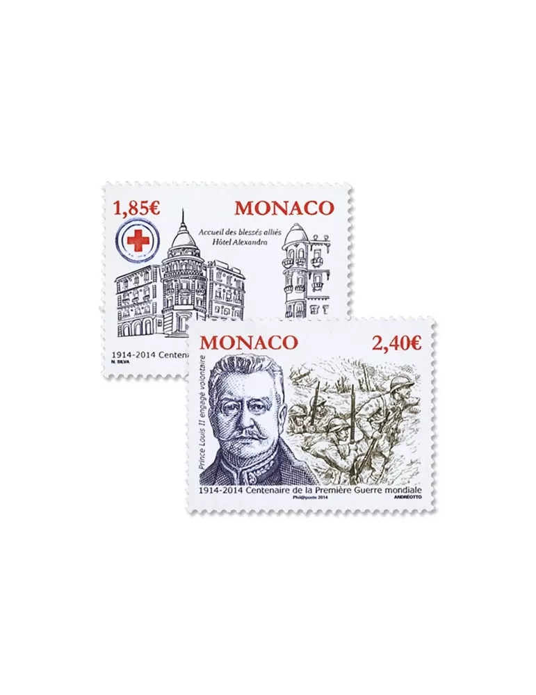 n° 2939/2940 - Timbre Monaco Poste