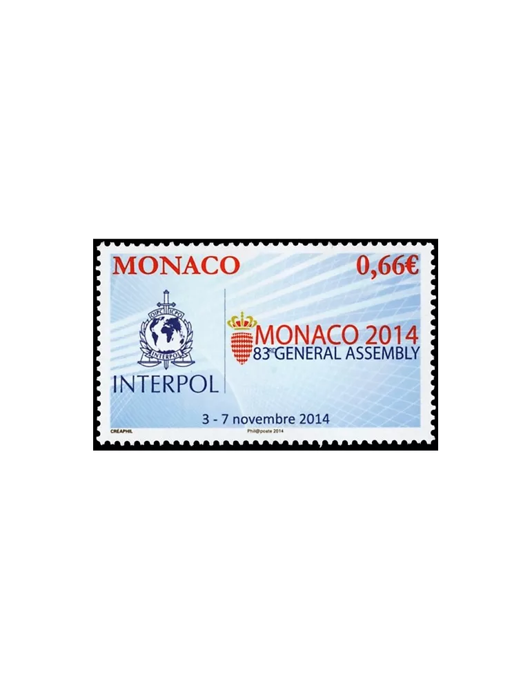 n° 2946 - Timbre Monaco Poste