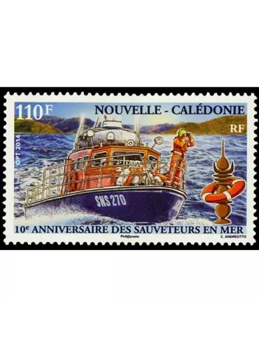 n° 1222 - Timbre Nelle-Calédonie Poste 2