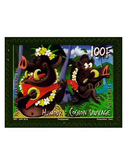 n° 1058 - Timbre Polynésie Poste