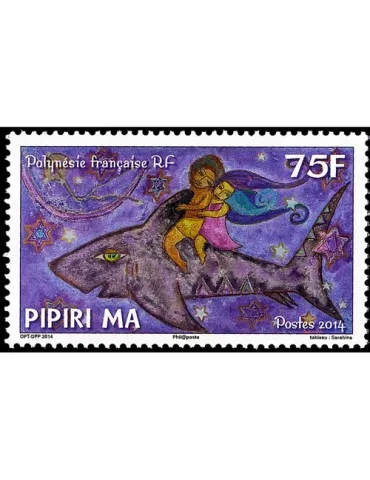 n° 1078 - Timbre Polynésie Poste 2