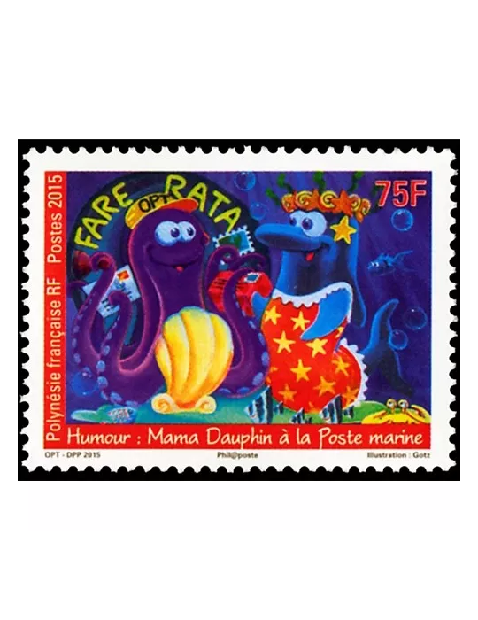 n° 1084 - Timbre Polynésie Poste