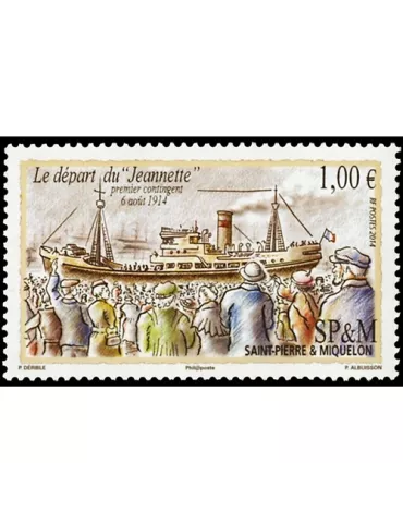 n° 1121 - Timbre Saint-Pierre et Miquelon Poste 2