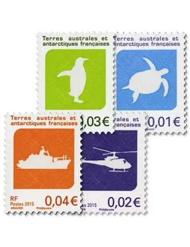 n° 742/745 - Timbre TAAF Poste 2