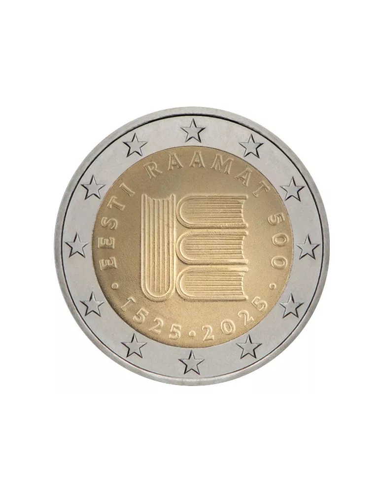 2 EURO COMMEMORATIVE 2025 : ESTONIE (500 ans de la Langue écrite Estonienne)