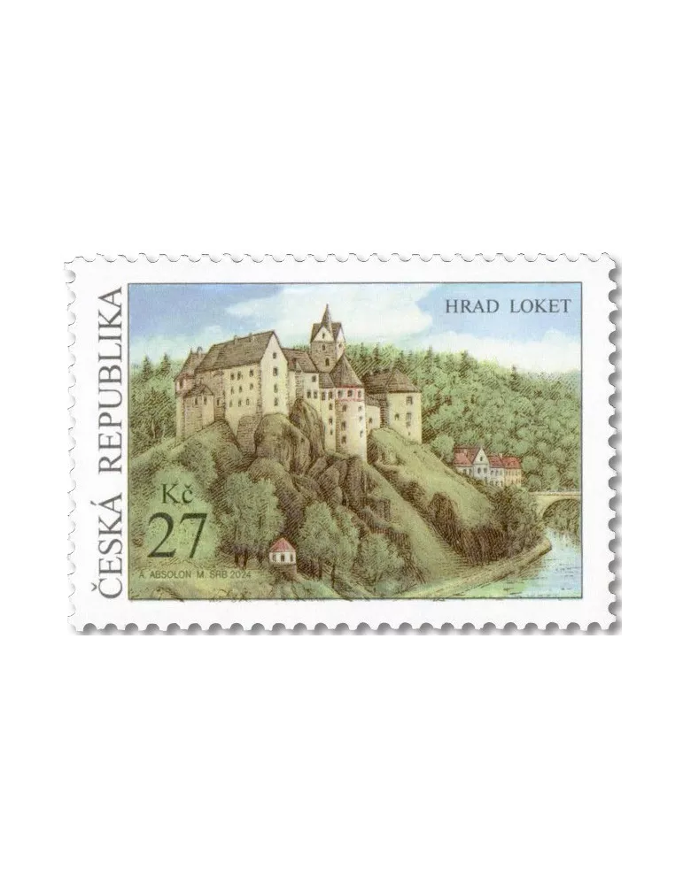 n° 1070 - Timbre TCHEQUE (République) Poste