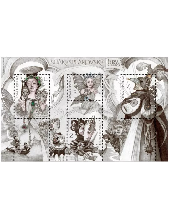 n° 100 - Timbre TCHEQUE (République) Blocs et feuillets