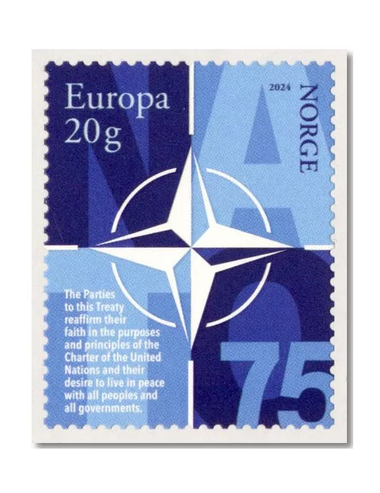 n° 2070 - Timbre NORVEGE Poste