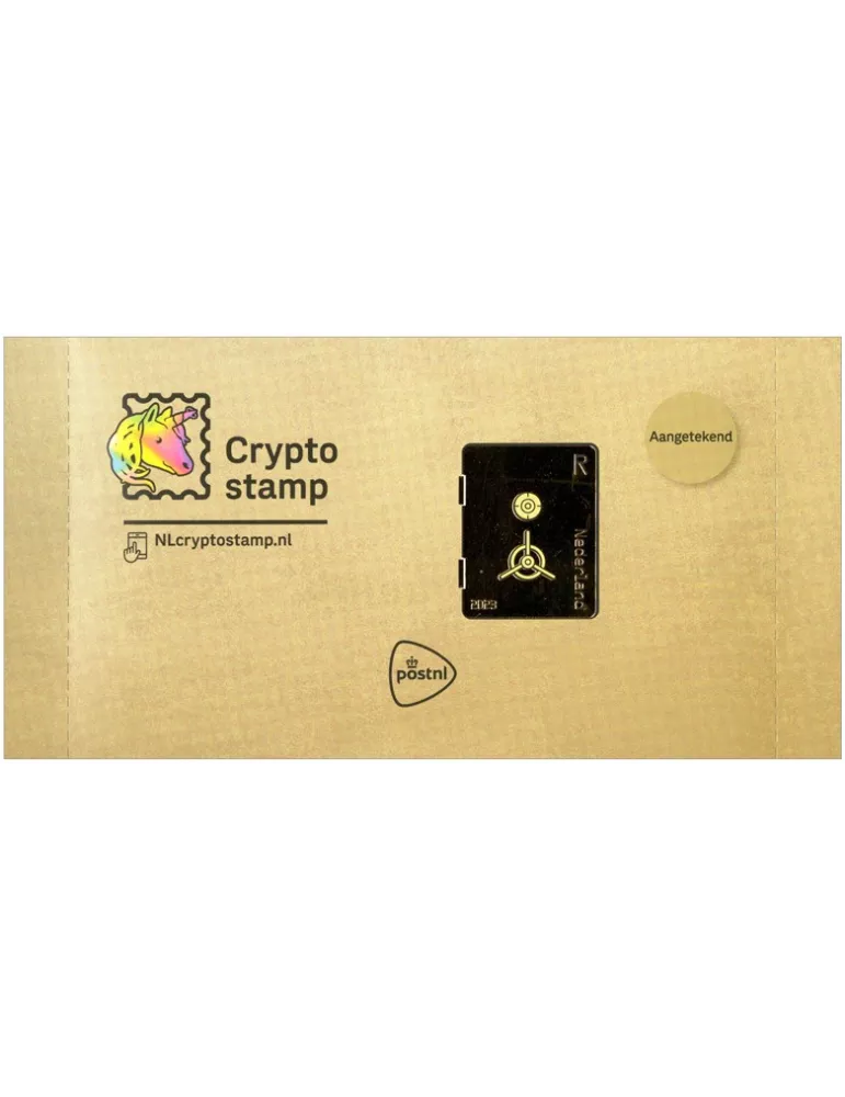 n° 3A - Timbre PAYS-BAS Timbres Crypto