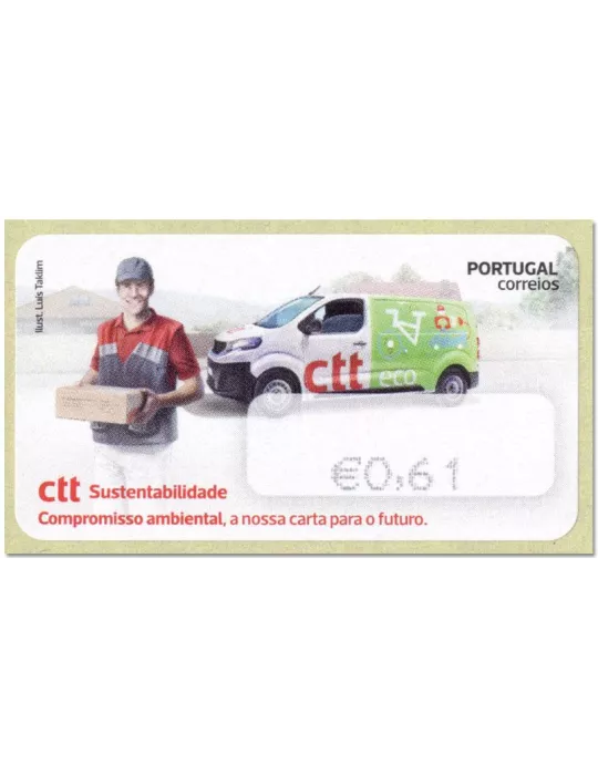 n° 257 - Timbre PORTUGAL Timbres de distributeurs