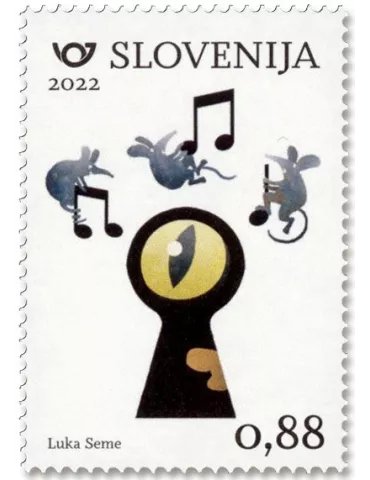 n° 1301 - Timbre SLOVENIE Poste