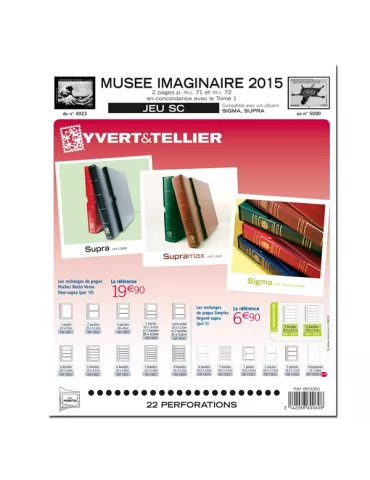 MUSEE IMAGINAIRE SC : 2015 (JEUX AVEC POCHETTES)