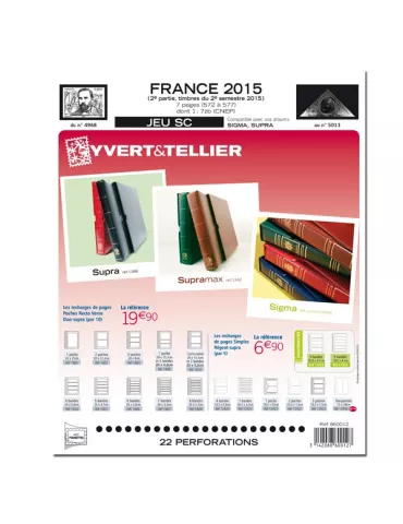 FRANCE SC : 2015 - 2E SEMESTRE (JEUX AVEC POCHETTES)