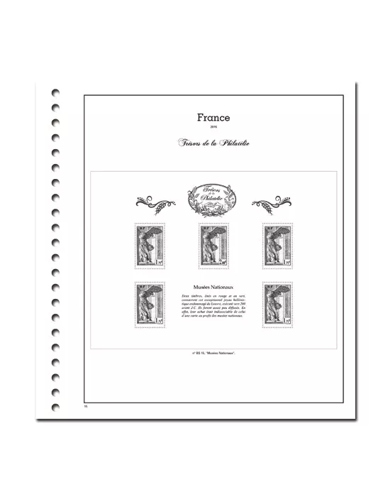 TRESORS DE LA PHILATELIE SC : 2015 (JEUX AVEC POCHETTES)