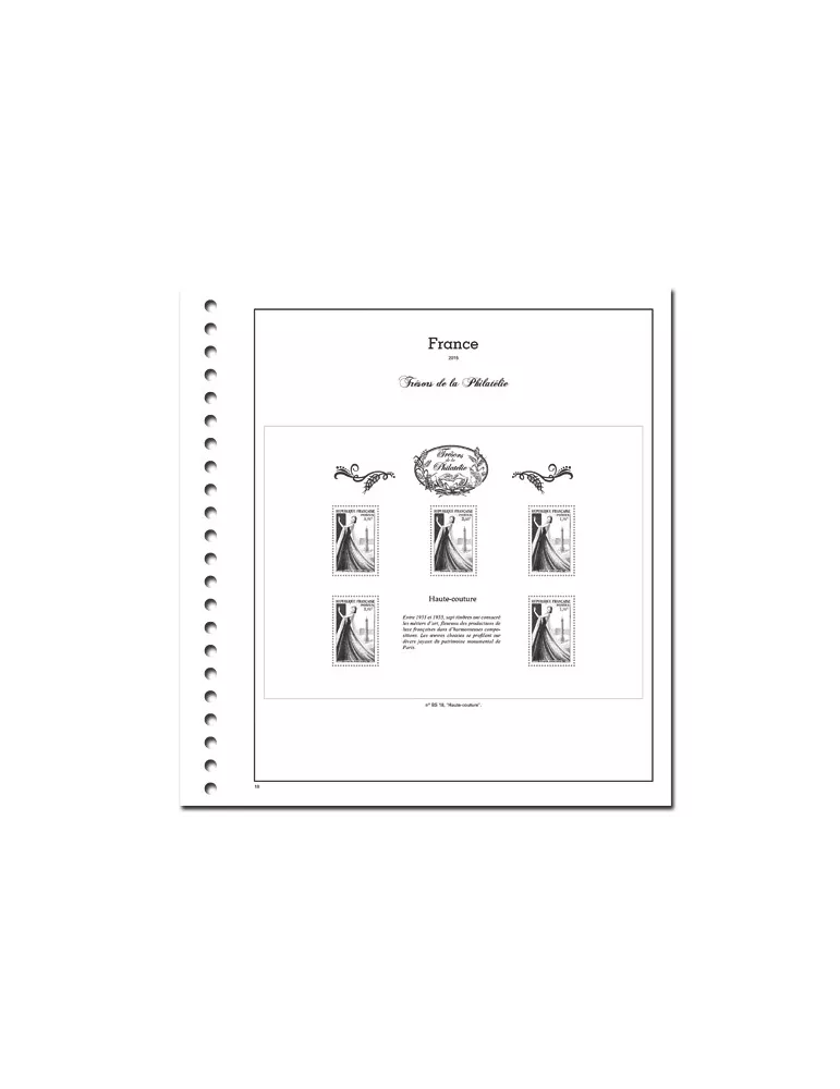 TRESORS DE LA PHILATELIE SC : 2015 (JEUX AVEC POCHETTES)