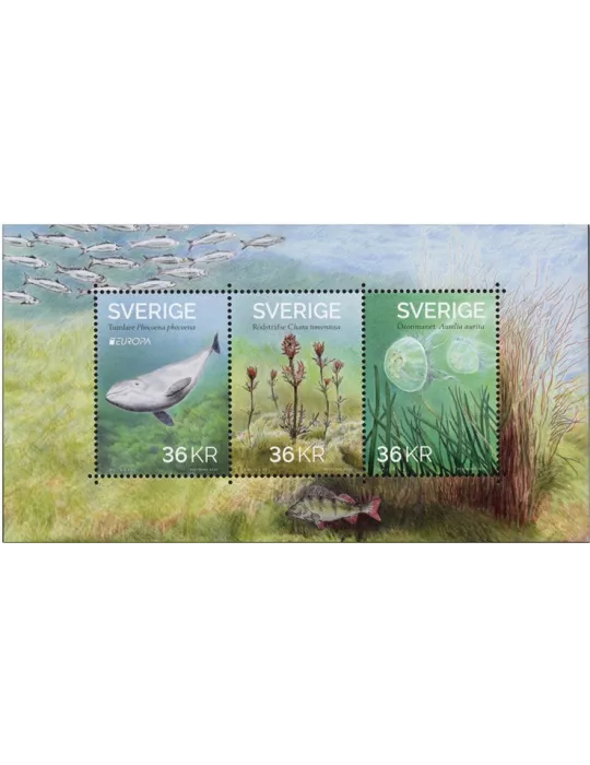 n° F3531 - Timbre SUEDE Poste