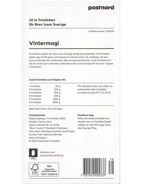 n° C3433 - Timbre SUEDE Carnets