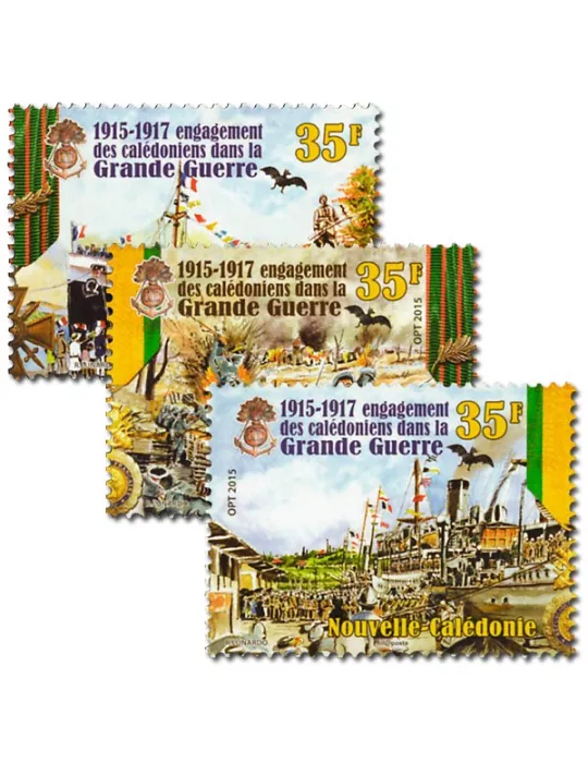 n° 1241/1243 - Timbre Nelle-Calédonie Poste