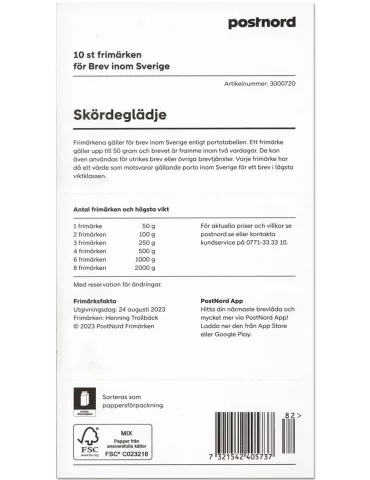n° C3471 - Timbre SUEDE Carnets