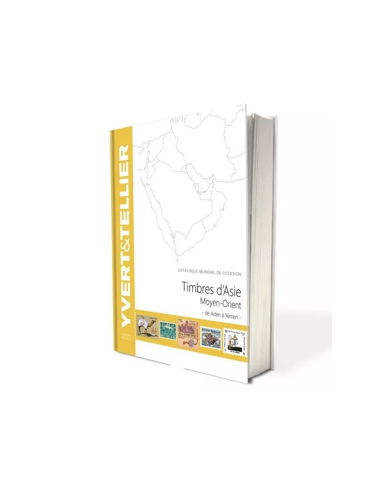 ASIE - MOYEN ORIENT - 2021 (Catalogue des timbres des pays du Moyen-Orient)
