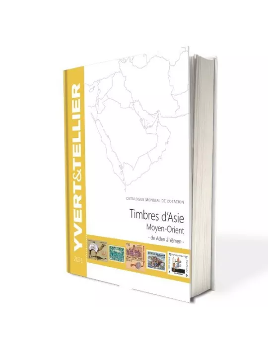 ASIE - MOYEN ORIENT - 2021 (Catalogue des timbres des pays du Moyen-Orient)
