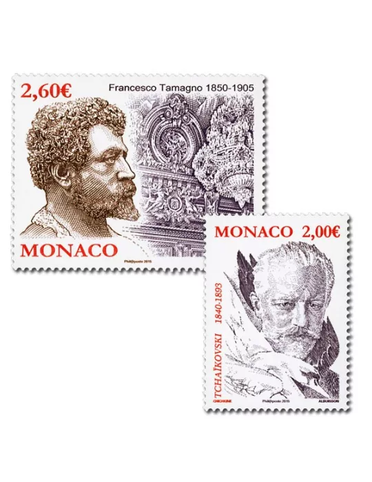 n° 3001/3002 - Timbre Monaco Poste