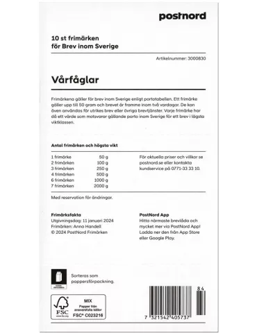 n° C3497 - Timbre SUÈDE Carnets