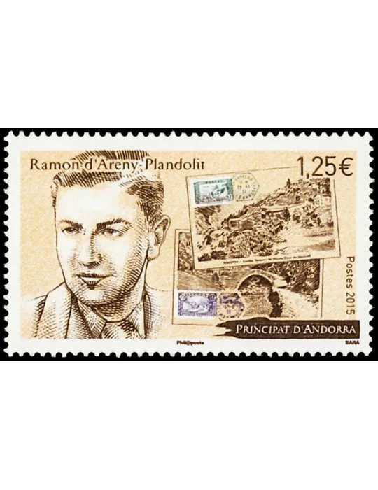 n° 775 - Timbre Andorre Poste