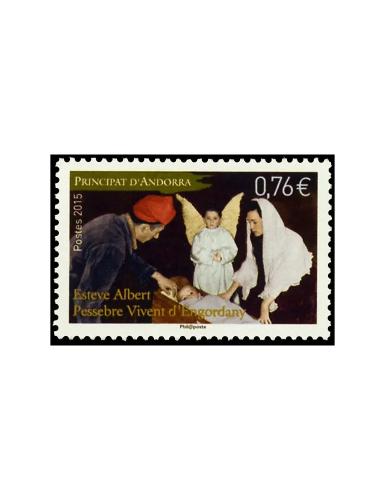 n° 776 - Timbre Andorre Poste