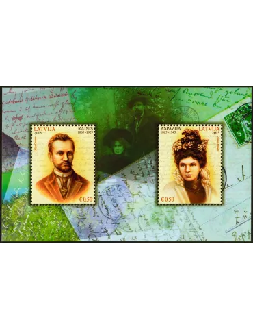 n° 35 - Timbre LETTONIE Blocs et feuillets